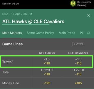 bet365 mobile app spreads